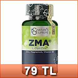 Nature's Supreme ZMA 60 Kapsül